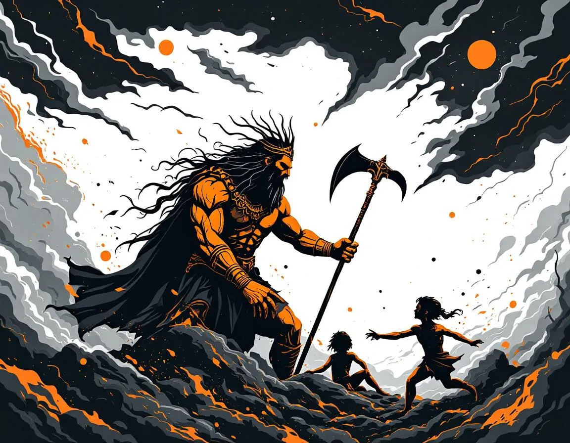 Griechische Titanen — Die älteren Götter